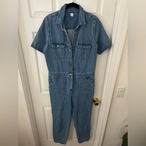 Old Navy Classic Blue Denim jump suit